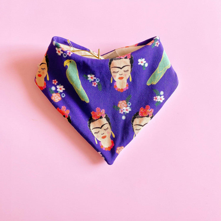 Bavoir Bandana Frida Parrot