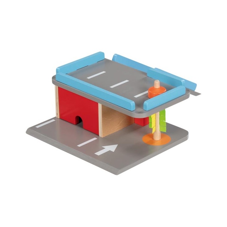Parking de ville - Garage en bois