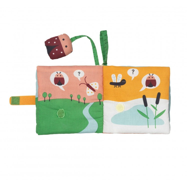 Livre en tissu coton bio
