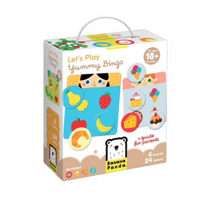 Jeu de loto "Le bingo des aliments"