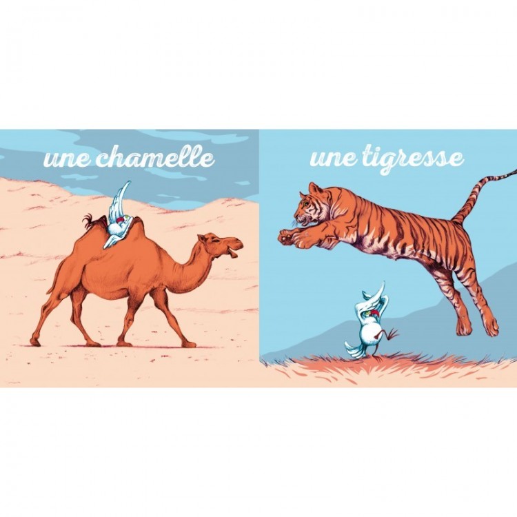 Les Animales - Imagier au féminin, de Fred L.