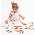 Puzzles progressifs 2 à 6 pièces - Animaux de la forêt