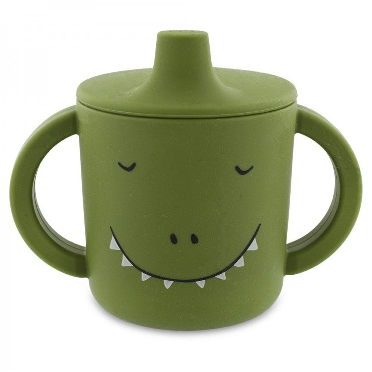 Tasse Gobelet d'apprentissage en silicone - Dino