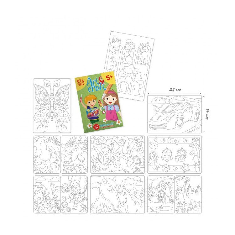 Maxi Kit sable coloré scintillant - Art & craft