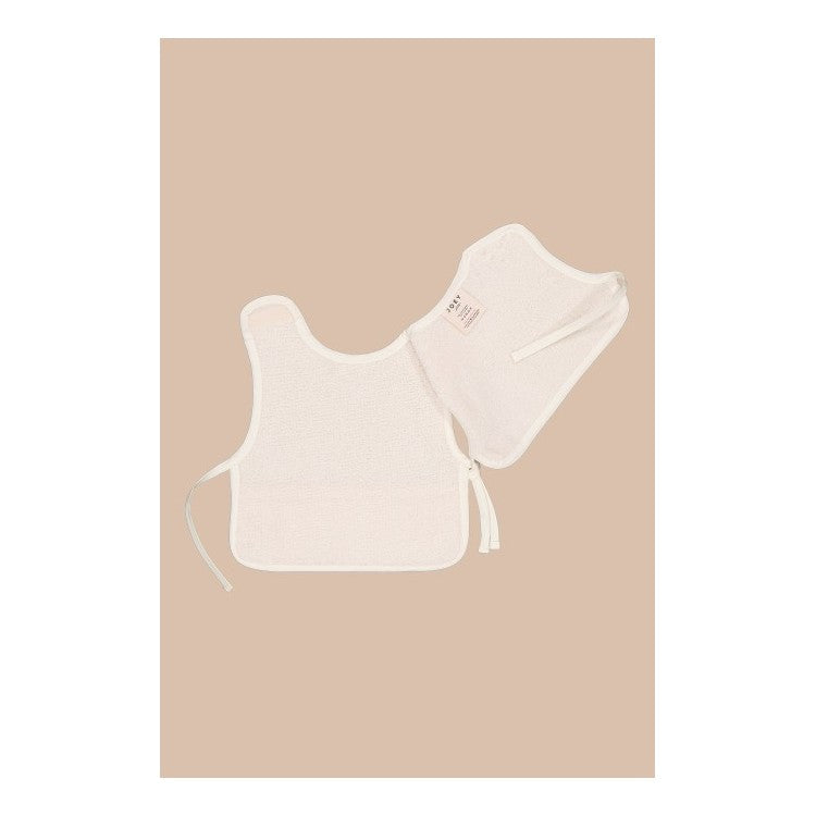 Bavoir repas en coton éponge bio - imprimé Ours