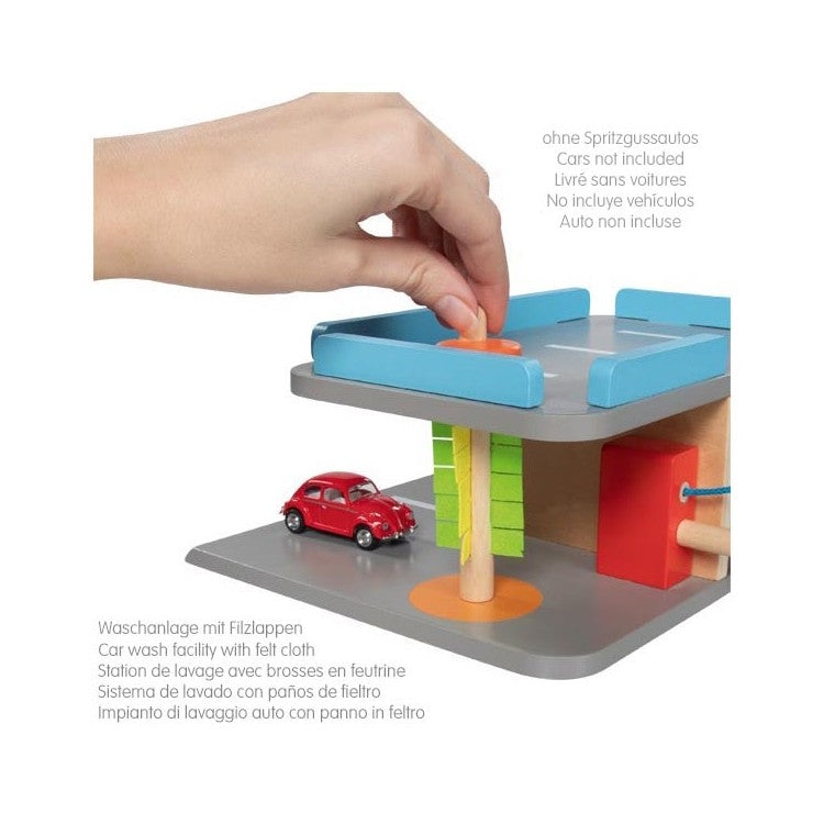Parking de ville - Garage en bois
