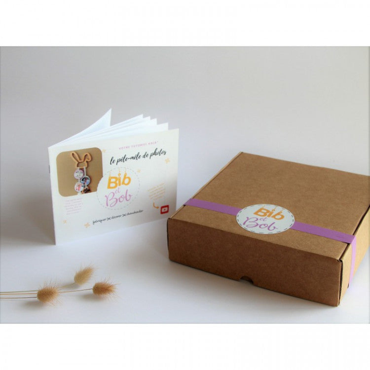 Kit naissance DIY Pêle-Mêle bois