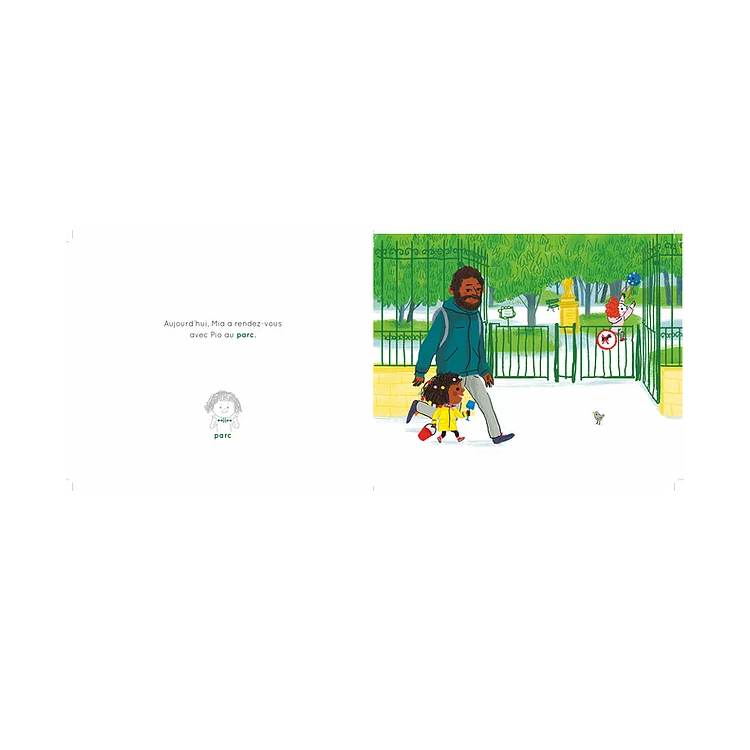 Mia va au parc - Coll. Fais-moi signe