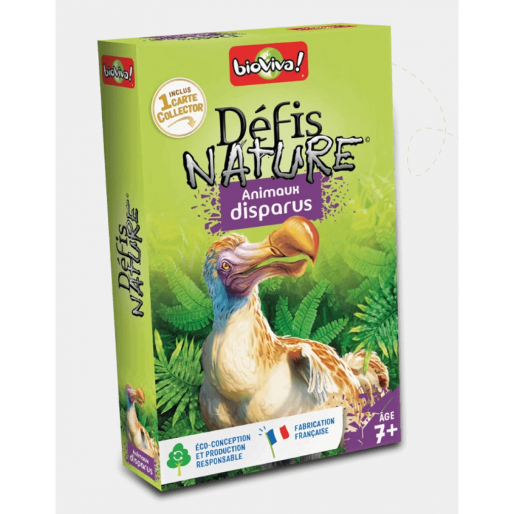 Défis Nature - Animaux disparus