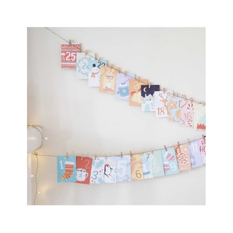 Calendrier de l'Avent en famille