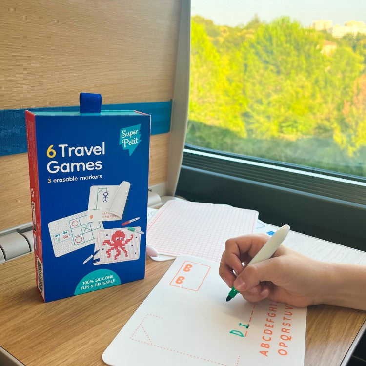 6 jeux de voyage effaçables