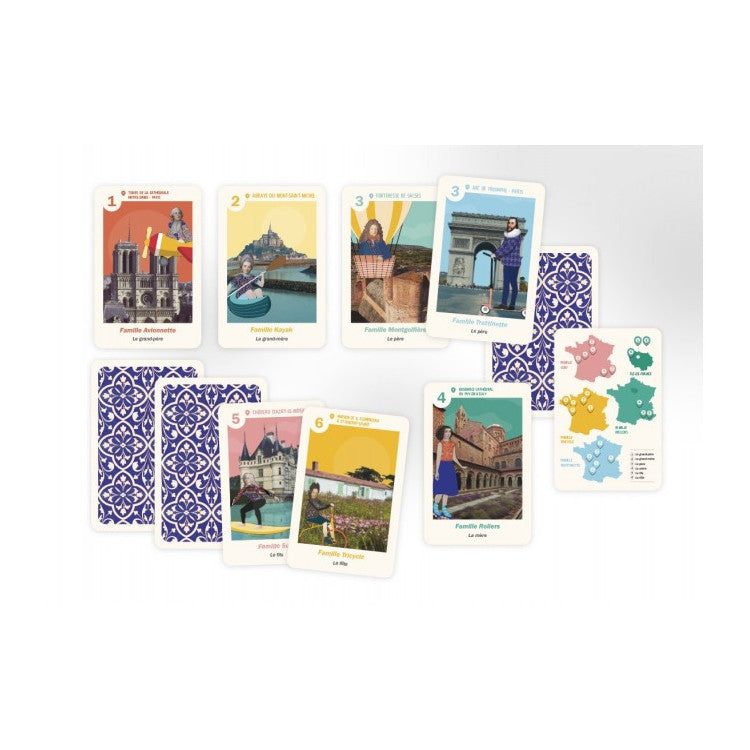 Jeu de 7 familles -Monuments de France