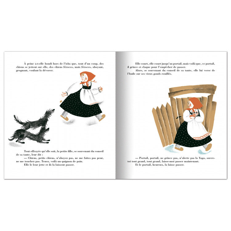 Baba Yaga - illustrations de Nathalie Parain