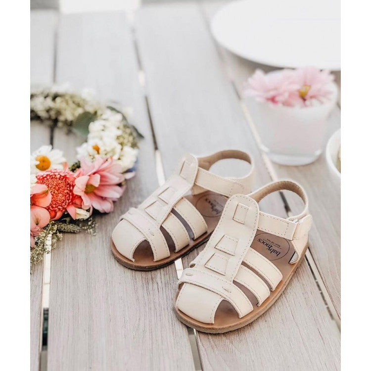 Sandale cuir vegan