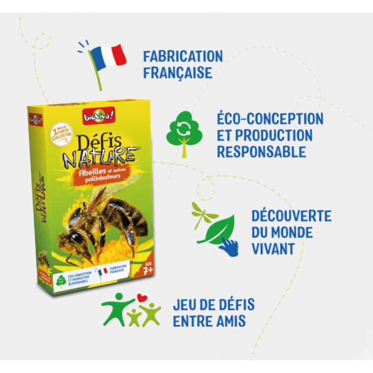 Défis Nature - Abeilles et pollinisateurs