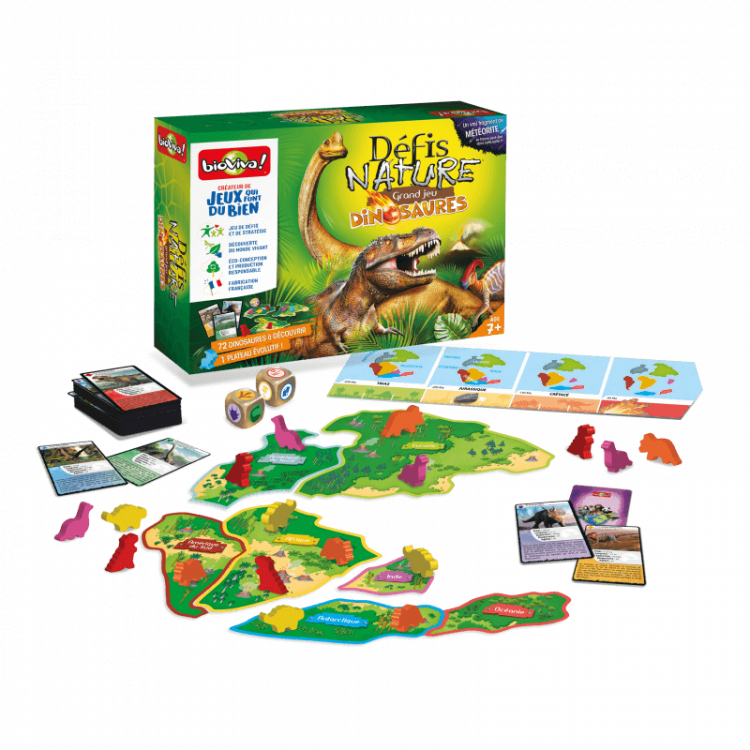 Défis Nature - Grand Jeu - Dinosaures