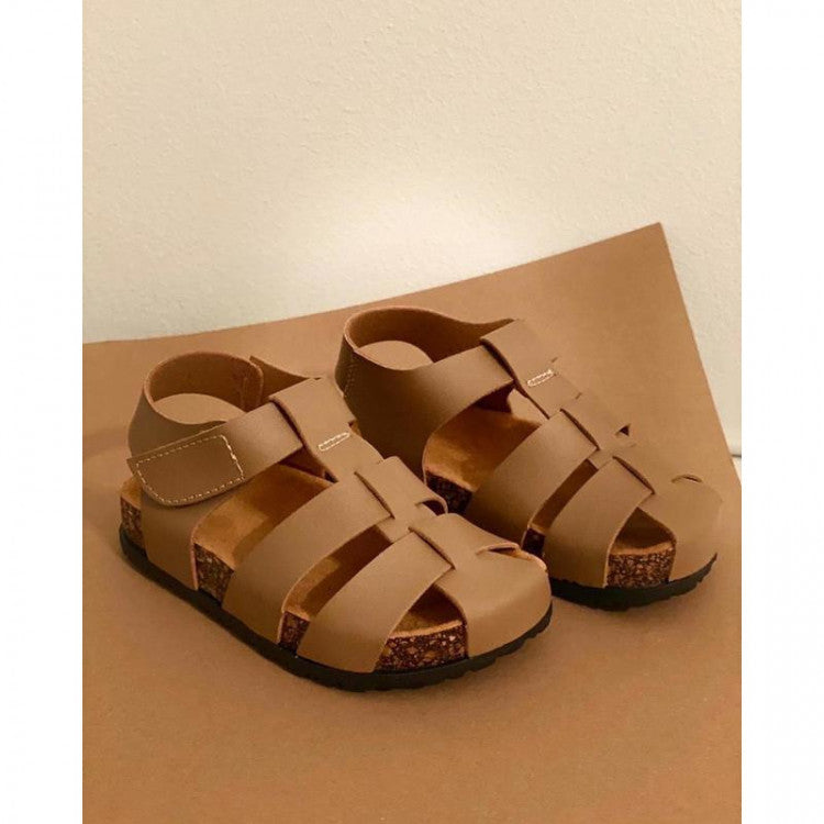 Sandales petit baroudeur - cuir vegan