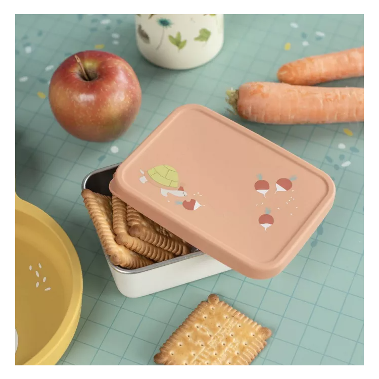 Boîte à goûter Trois petits lapins