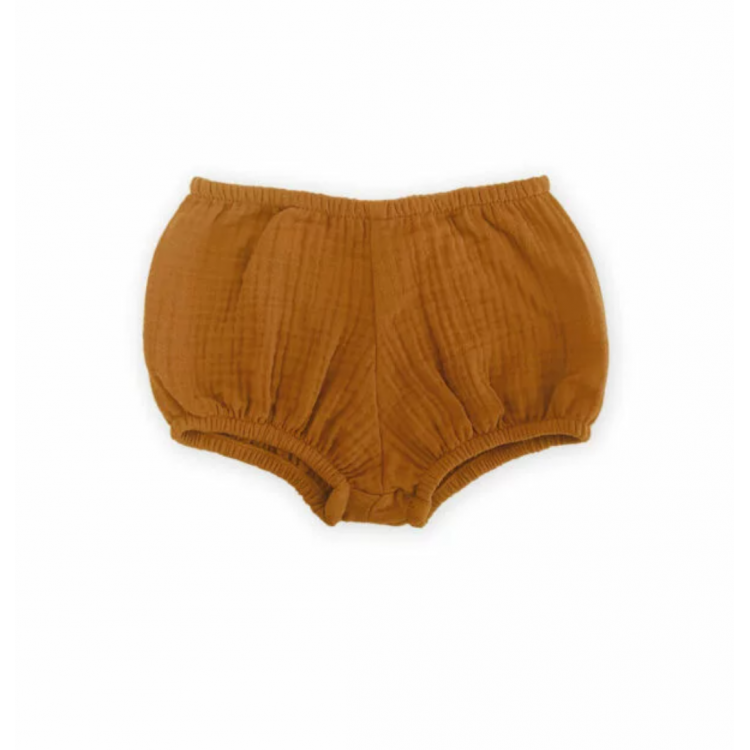 Bloomer en double gaze de coton uni