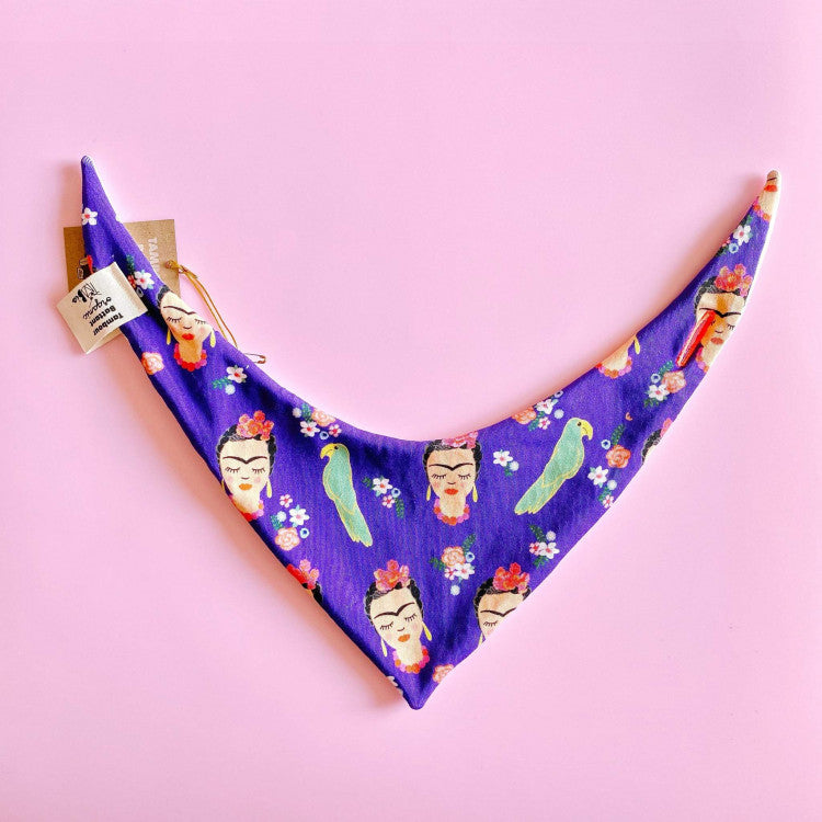 Bavoir Bandana Frida Parrot