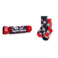 Coffret 2 paires de chaussettes de Noël "Cracker"