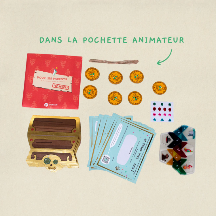 Kit anniversaire - Chasse au trésor des pirates