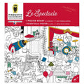 Poster géant à colorier - Le Spectacle