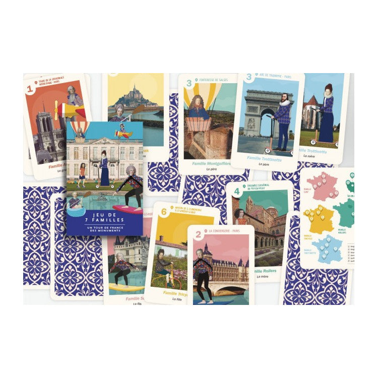 Jeu de 7 familles -Monuments de France