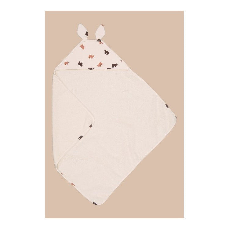 Sortie de bain naissance - imprimé Ours