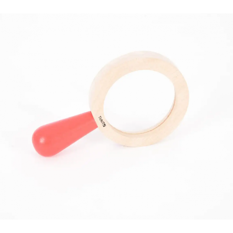 Grosse loupe en bois