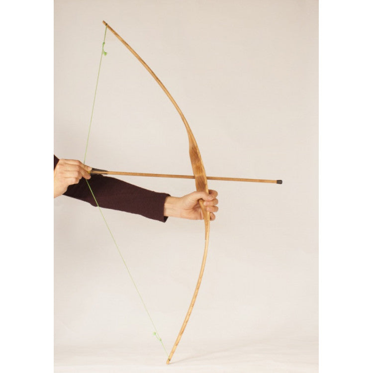 Arc en bois avec flèches
