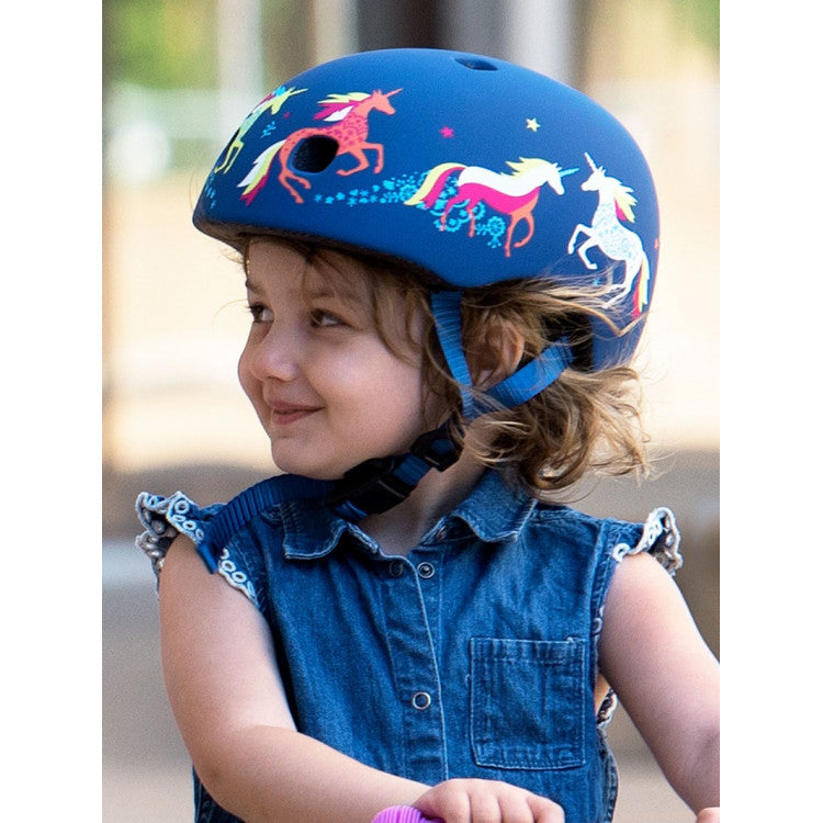 Casque enfant pour trottinette & vélo - Licorne