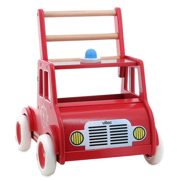 Chariot de marche - Camion de pompiers