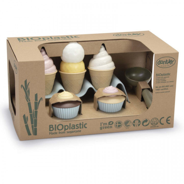 Jeu d'imitation en bioplastique - Glaces et cupcakes