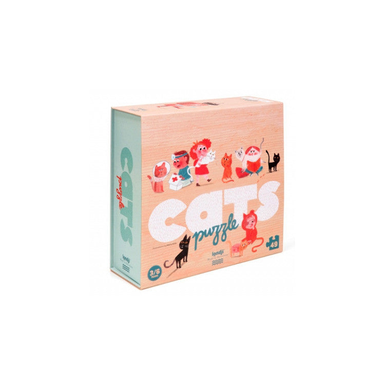 Puzzle 49 pièces - Les chats