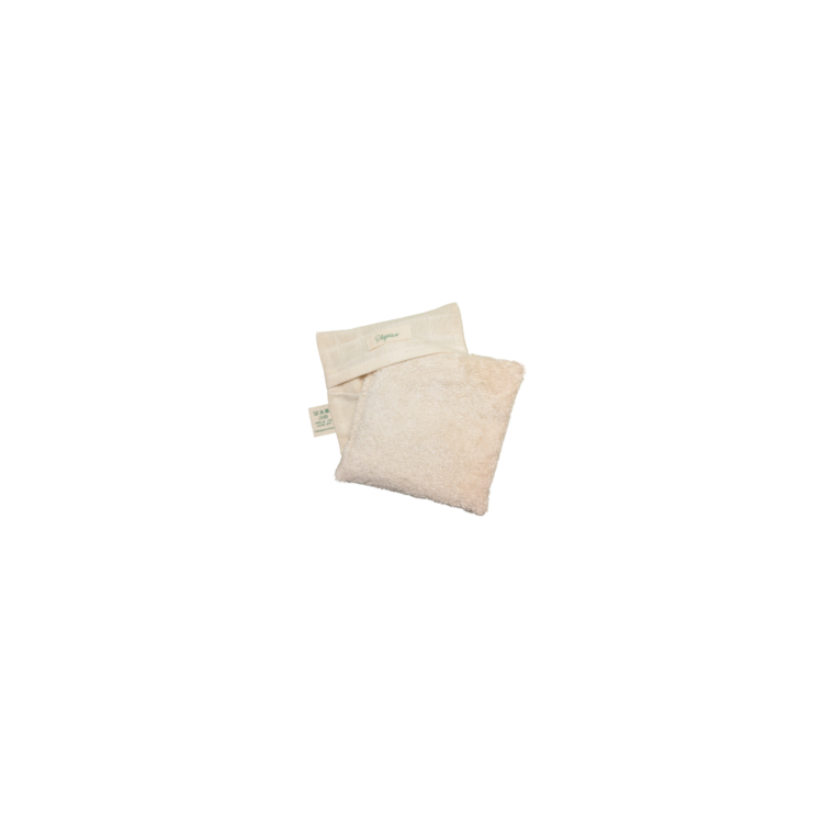 Bouillotte sèche en coton GOTS - Motif pissenlit