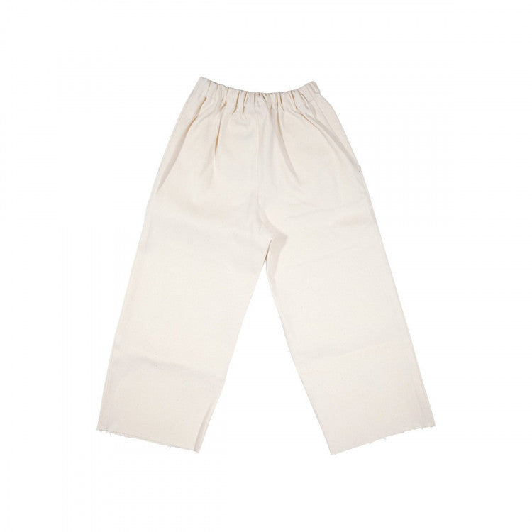 Pantalon large en denim GOTS