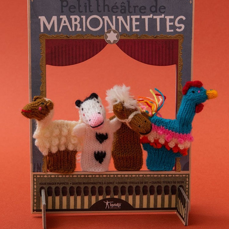 Marionnettes de doigts - Animaux de la ferme
