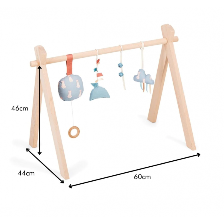 Arche d'éveil en bois "Lie"