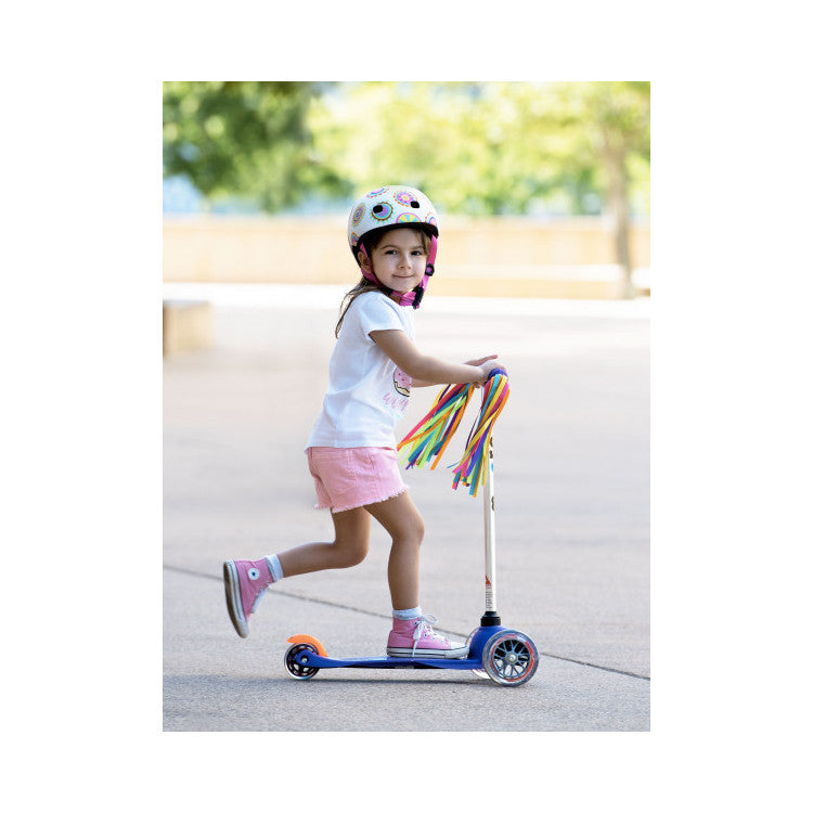 Rubans multicolores pour trottinette Micro