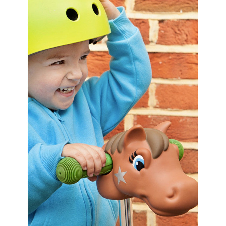 Tête de trottinette - Poney