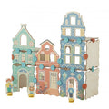 Jeu de construction en bois - Maisons flamandes