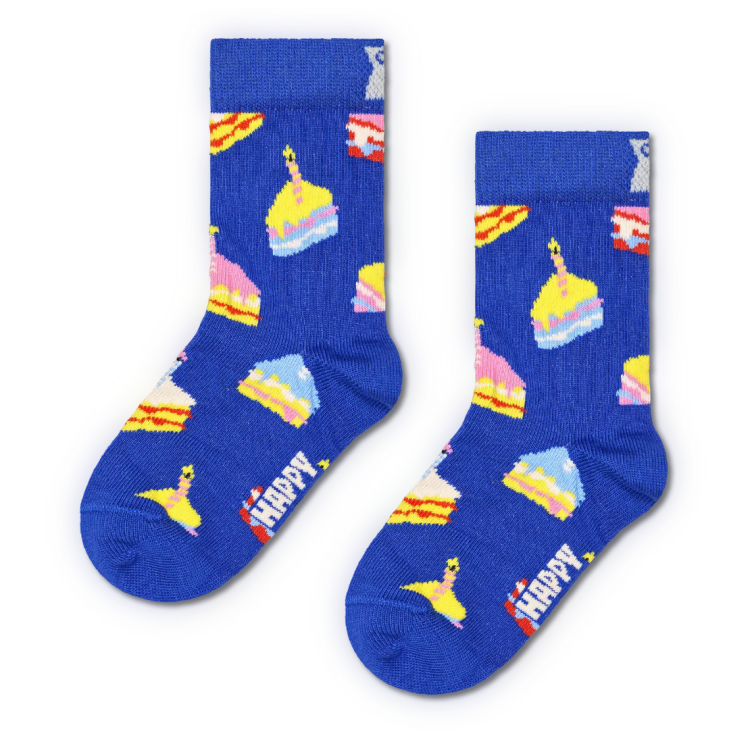Pack de 3 Chaussettes Gâteau d'Anniversaire