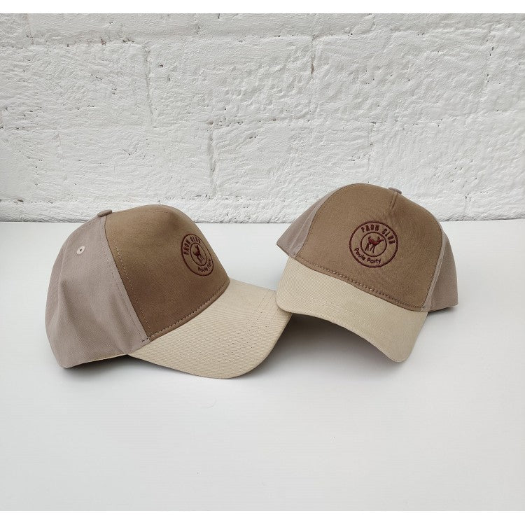 Casquette enfant upcyclée - Faon Club