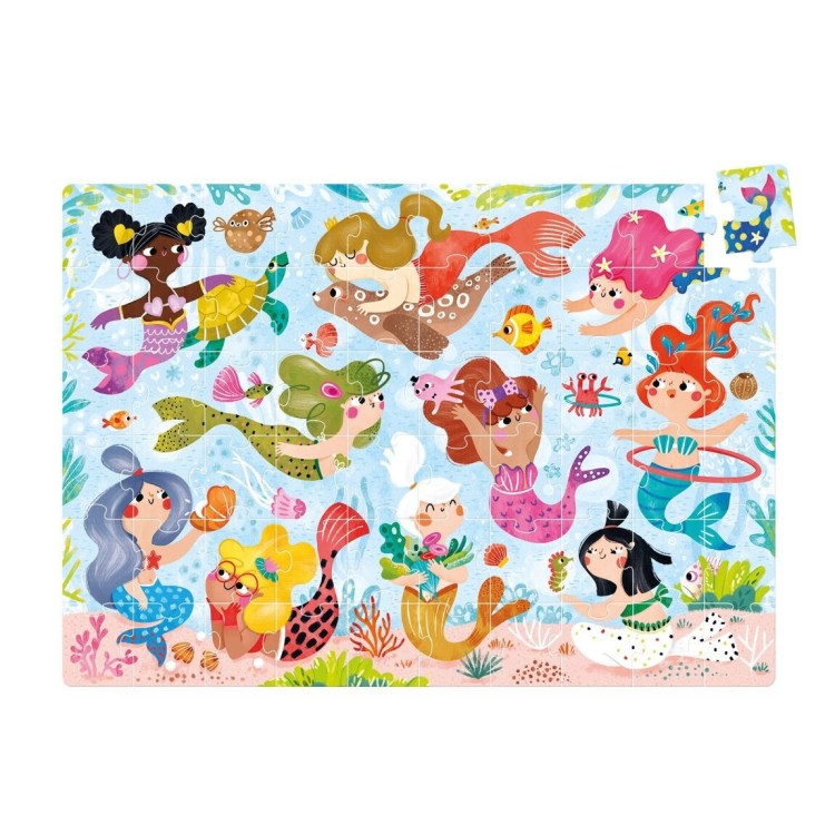 Puzzle jumbo 60 pièces Sirènes
