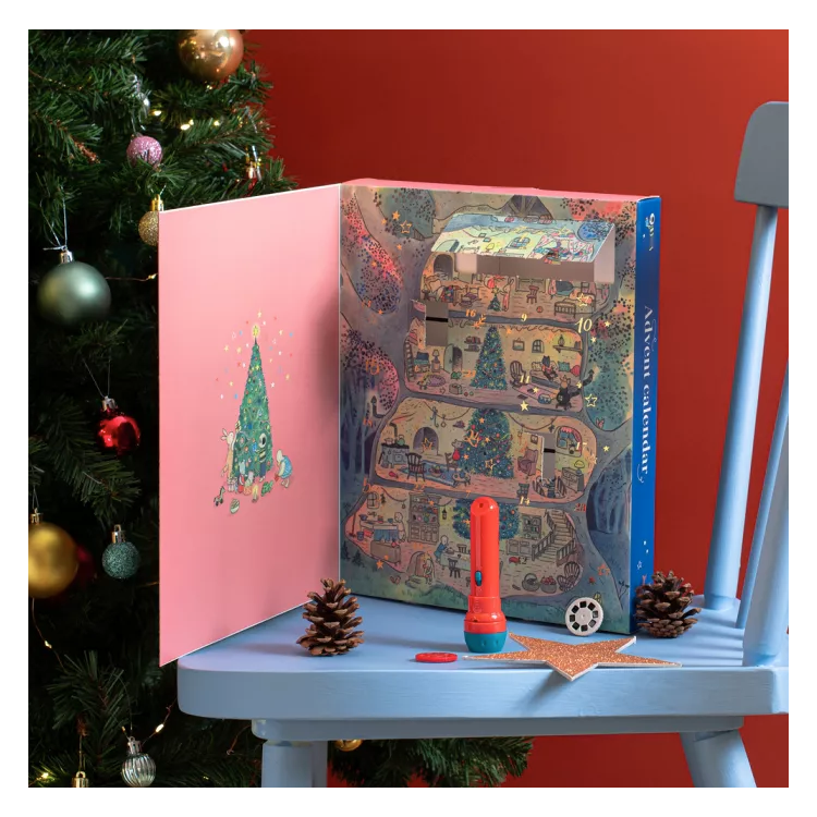 Calendrier de l'Avent - Lampe à histoires "La Grande Famille"