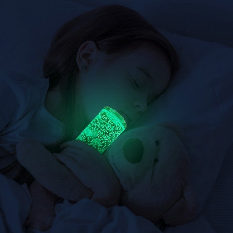 Bouteille sensorielle - Moutons phosphorescents