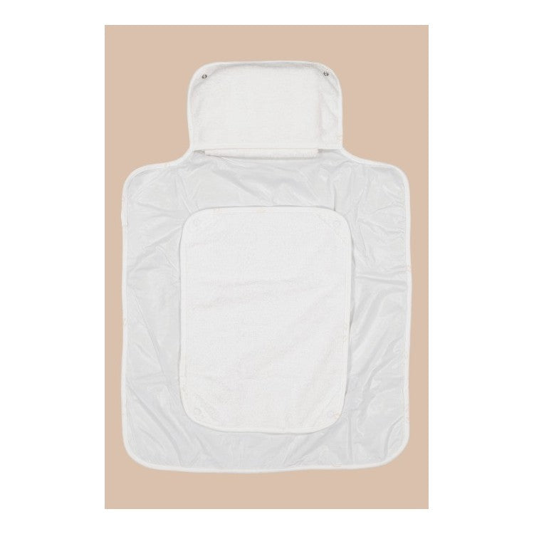 Matelas à langer nomade coton bio enduit