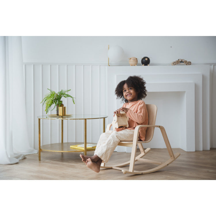 Fauteuil à bascule en bois - Rocking chair
