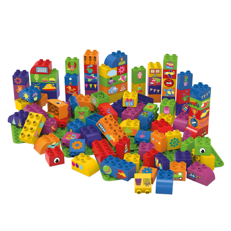 Blocs de construction en bioplastique 100 pièces